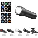 Portatīvā Zoom LED studijas videolampa SmallRig RF 05B Portatīvā Zoom LED studijas videolampa SmallRig RF 05B