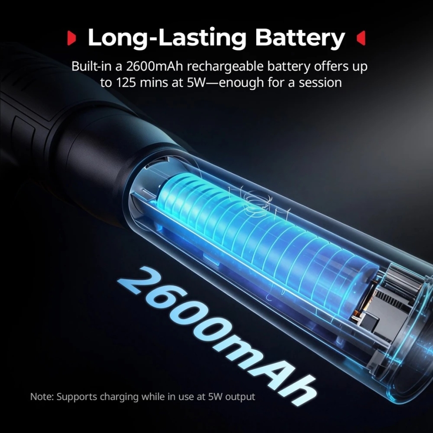 Nešiojama studijinė LED vaizdo šviesa SmallRig RF 05B Portable Zoom (5785) – 4