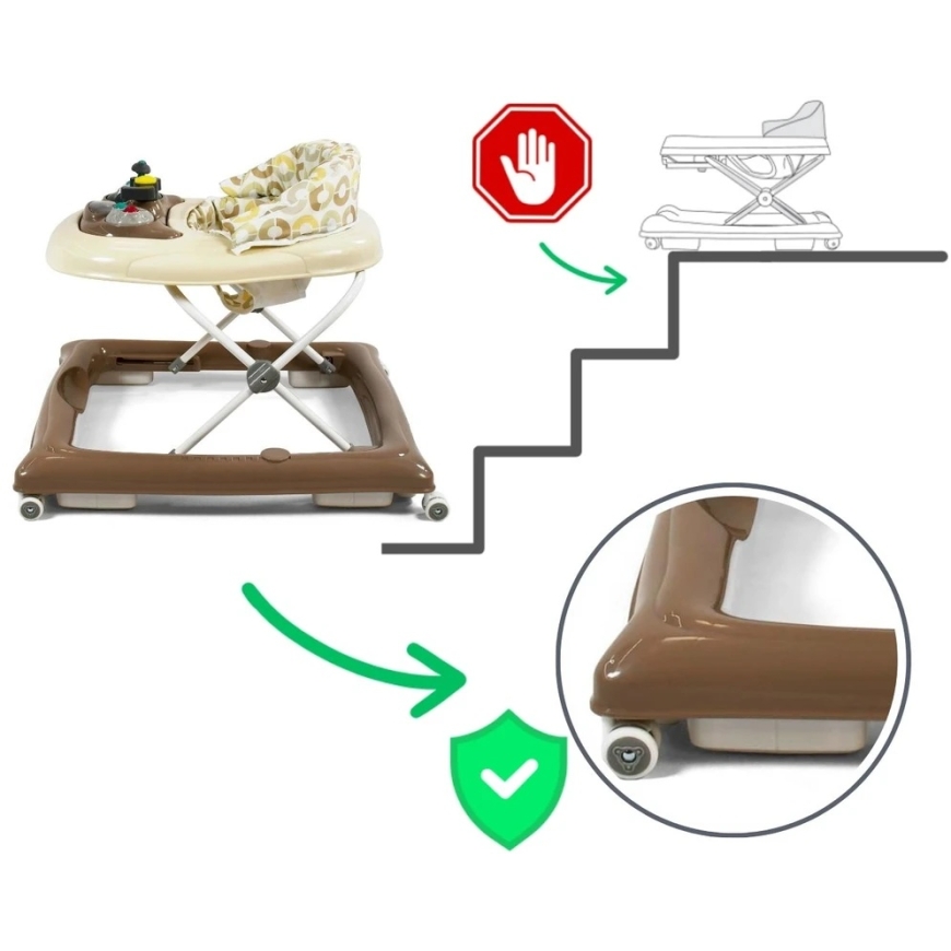 SFD Milly Mally Patrol Mocca children's walker – 4