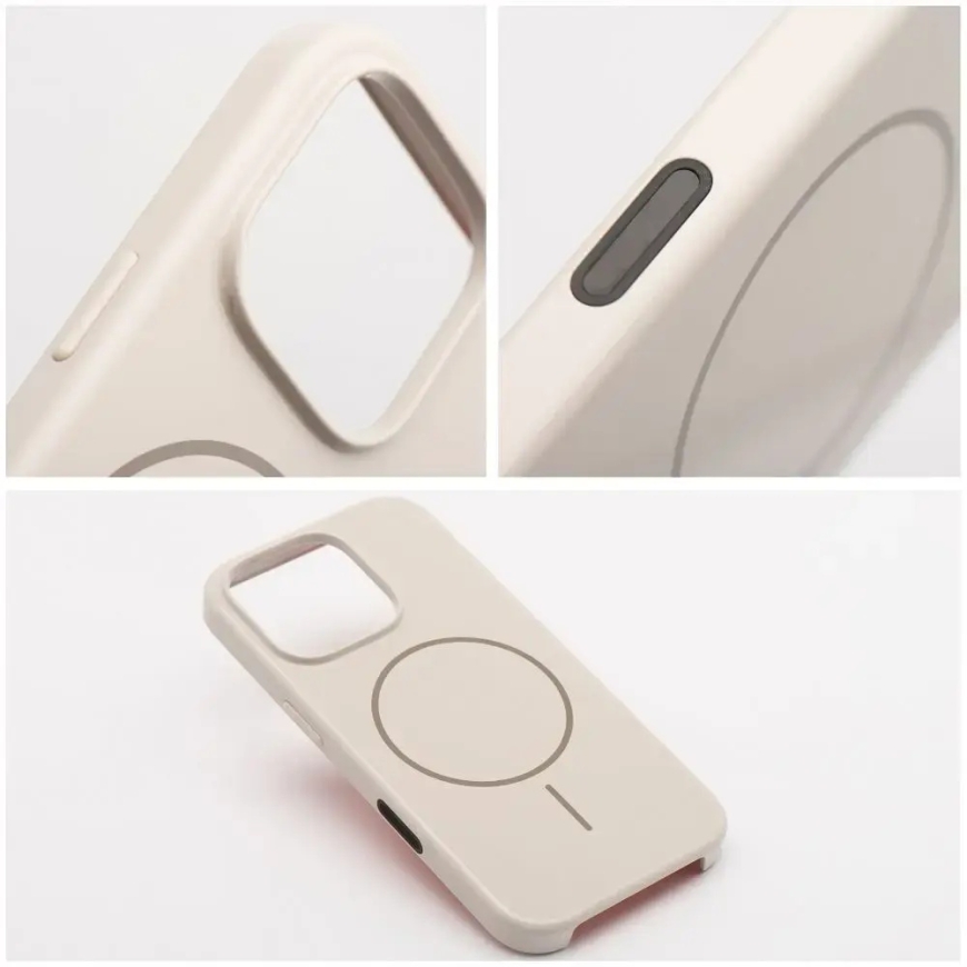 Glossy Mag чехол с поддержкой MagSafe для телефона iPhone 17 Air белый – 2