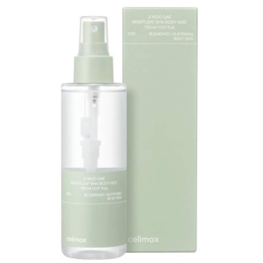 Celimax Ji Woo Gae Heartleaf BHA Body Mist для проблемной кожи, 150 мл