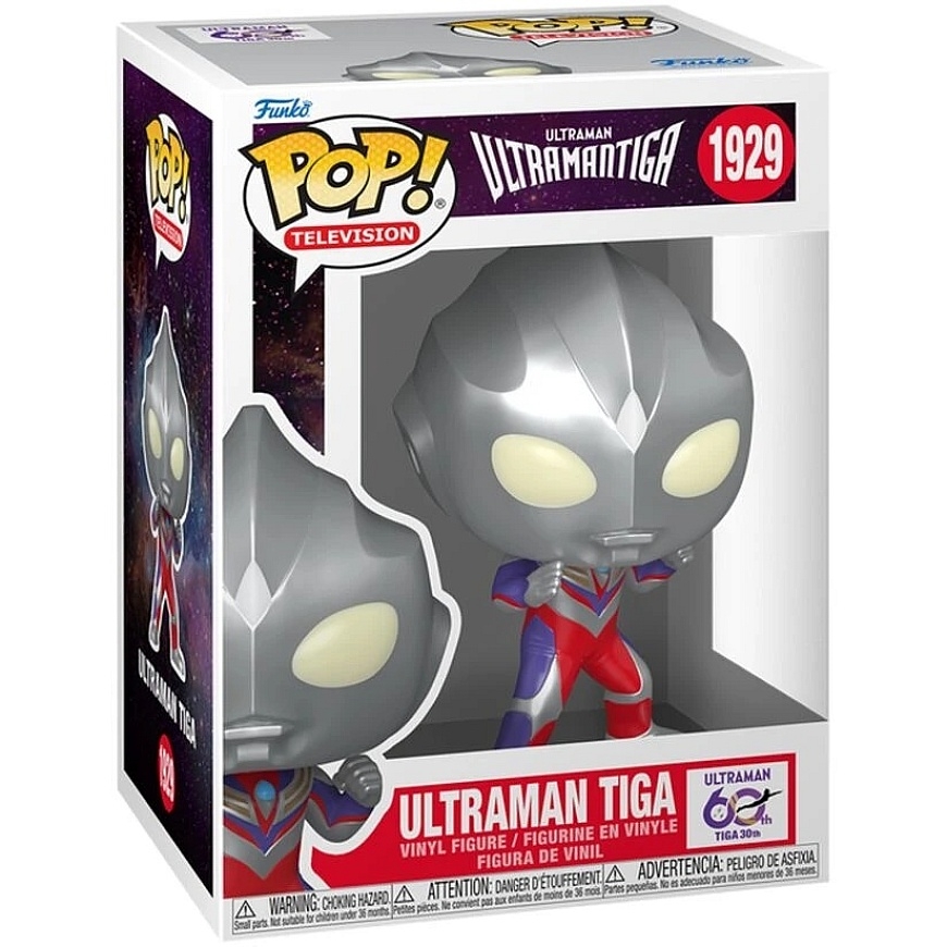 FUNKO POP! Vinyl kuju: Ultraman Ultramantiga - Ultraman Tiga, ~11.2 cm