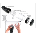 Pipedream PET Mega-Bator Ass Black/Clear Pipedream PET Mega-Bator Ass Black/Clear