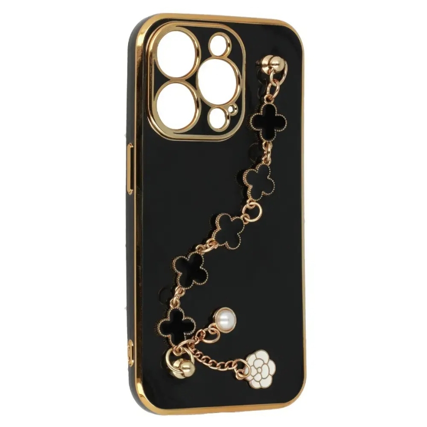 Trend phone case for iPhone 15 Pro black (Design 3) – 4