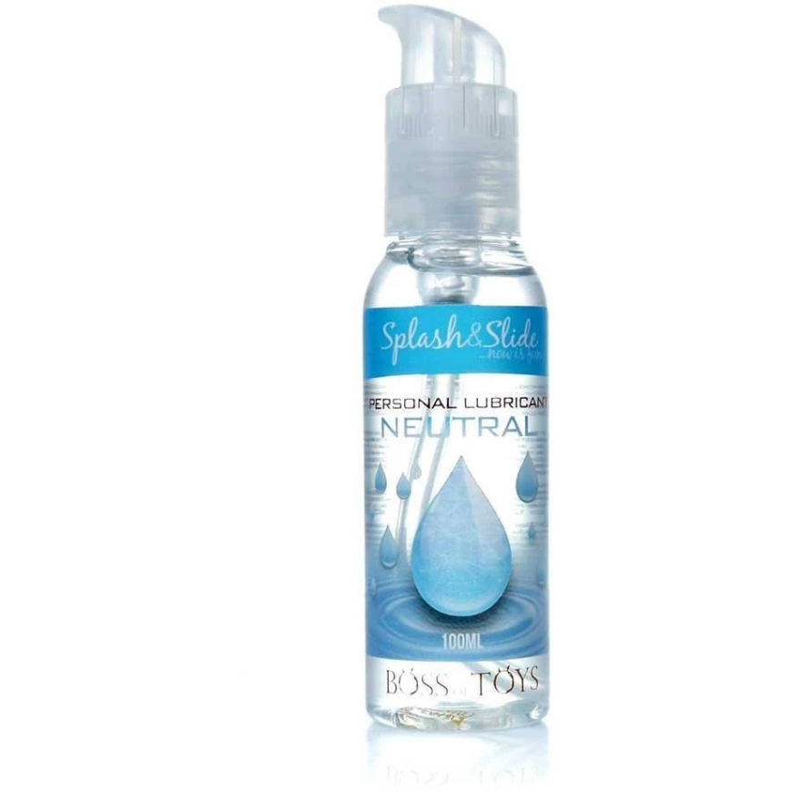 B seeria „Splash & Slide“ isiklik veepõhine määrdeaine, neutraalne intiimhügieeni geel, 100 ml – 2
