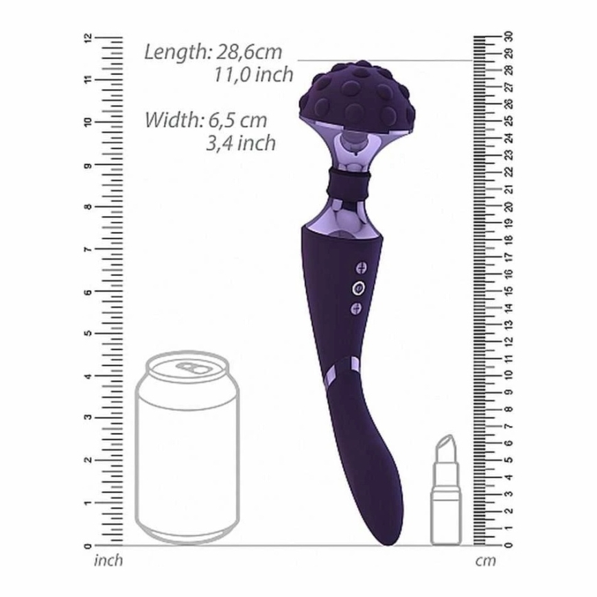 Vive By Shots Kahepoolne kliitori massaaživibraator 28cm 10 režiimi – 2