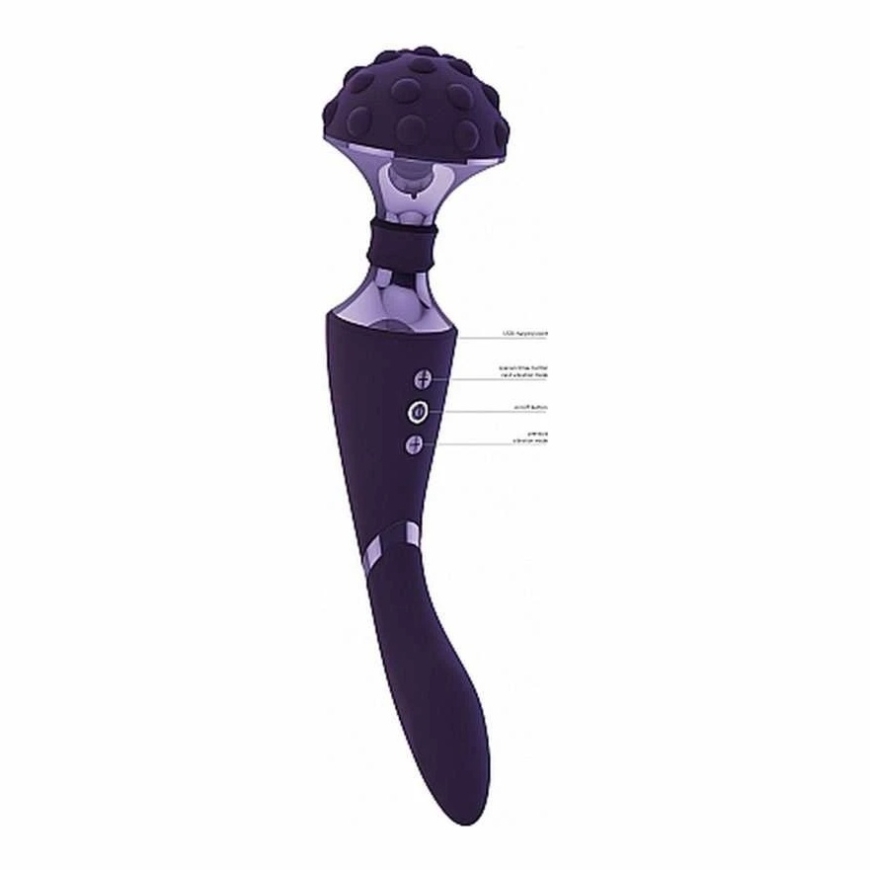Vive By Shots Dual-Ended Clitoral Massager Vibrator 28cm 10 Modes – 5