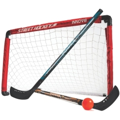Enero Kokoontaitettavat Katuhockey Maalit, 2 Mailaa ja Pallo 91X61X61CM