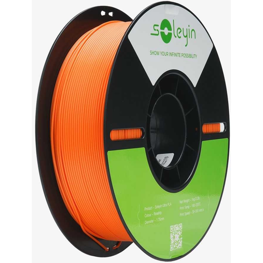 Filamentas Creality Soleyin Ultra PLA 1.75mm 1kg – Erškėtuogių spalvos