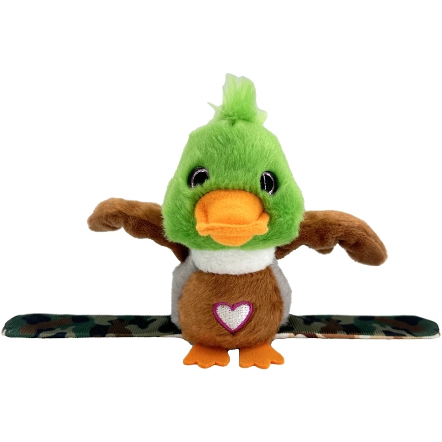 HAPPY YAPPERS interactive plush bird camouflage duck, 9383 – 3