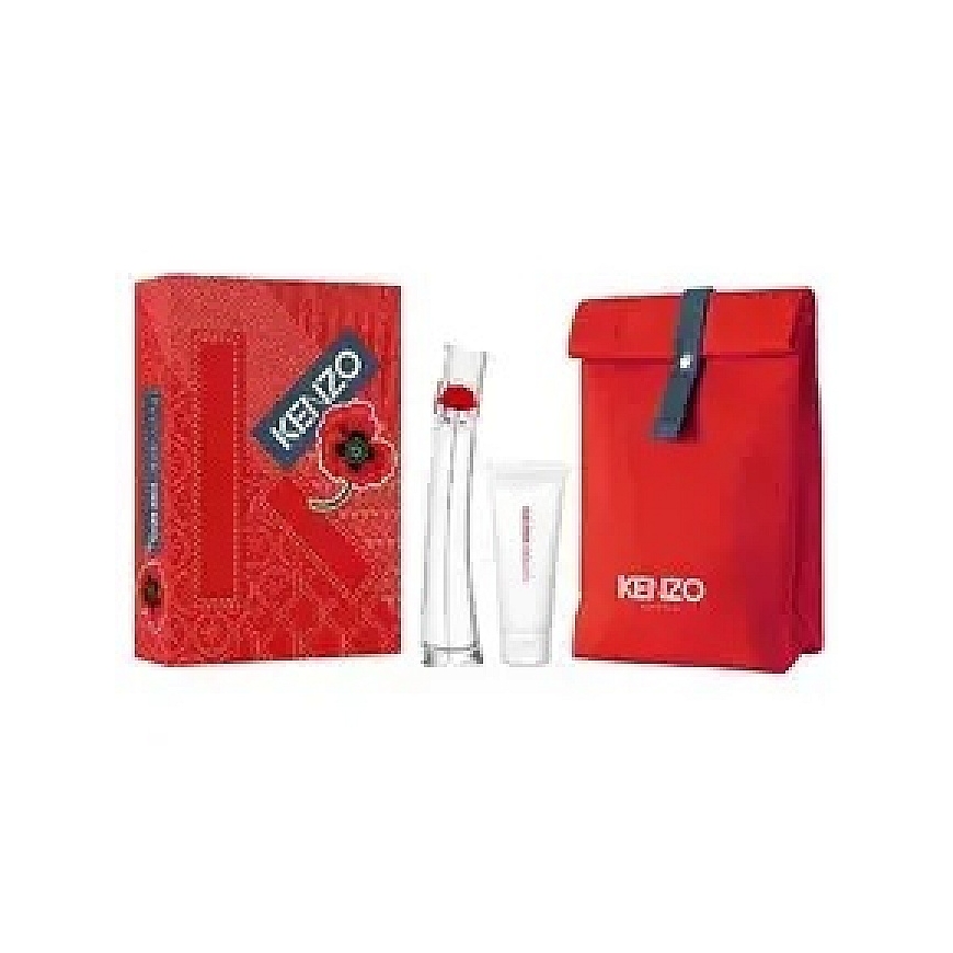 Flower By Kenzo Kingituskomplekt EDP 50 ml, kehakreem 75 ml ja kott