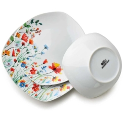 Affek Design LEA SMOOTH 18-osainen päivällistarjoilu, kulho 500 ml, 16,5/19,5/22 cm