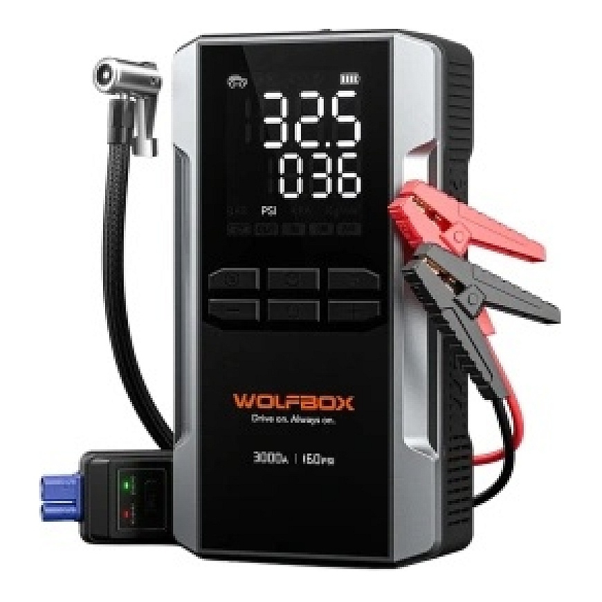 WOLFBOX MegaVolt 16 Air 16 000 mAh 3 000 A käynnistysapuri – 2