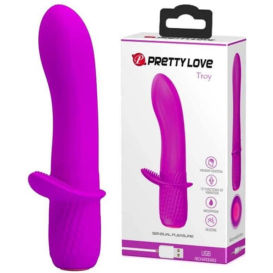 Pretty Love Flirtation PRETTY LOVE - LAADITAV VIBREERIV TROY PURPLE
