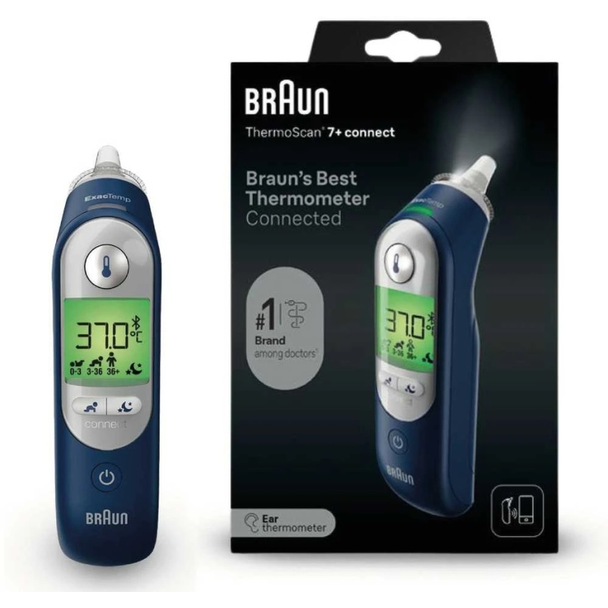 Braun Thermoscan 7 plus подключить