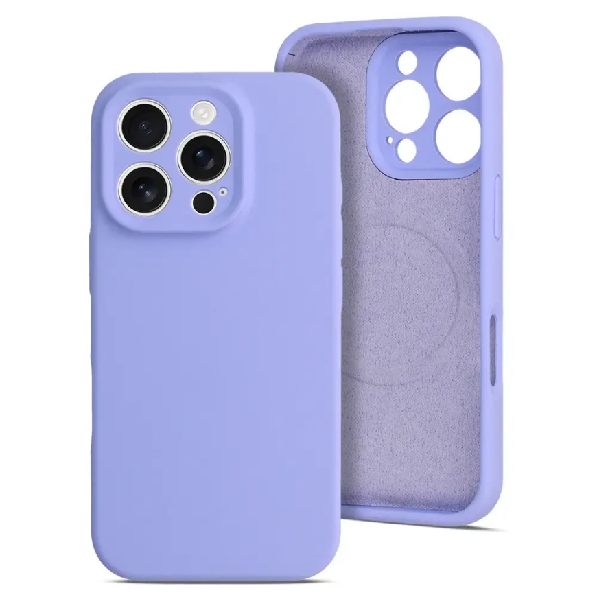 MagColor Pure telefoni ümbris iPhone 15 Pro Max lilla
