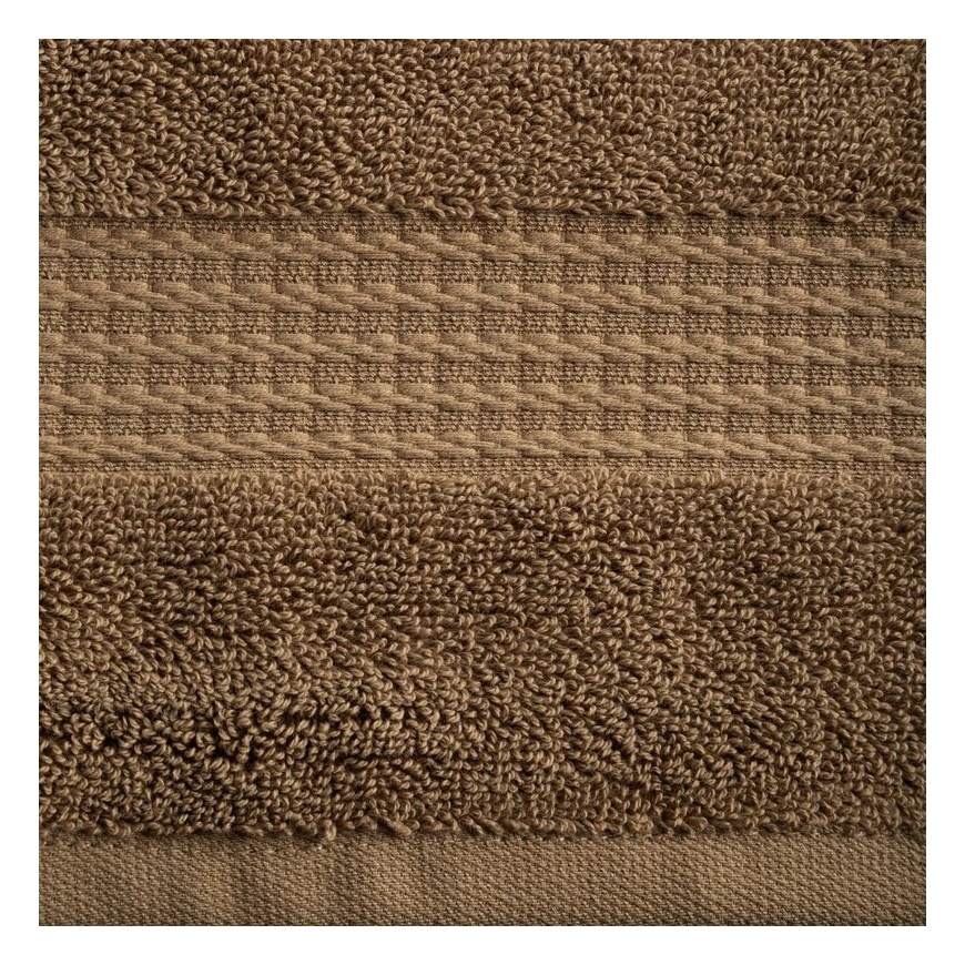 Eurofirany Towel RE/EGYPT/D.BROWN 50X90 (X6) 610 – 2