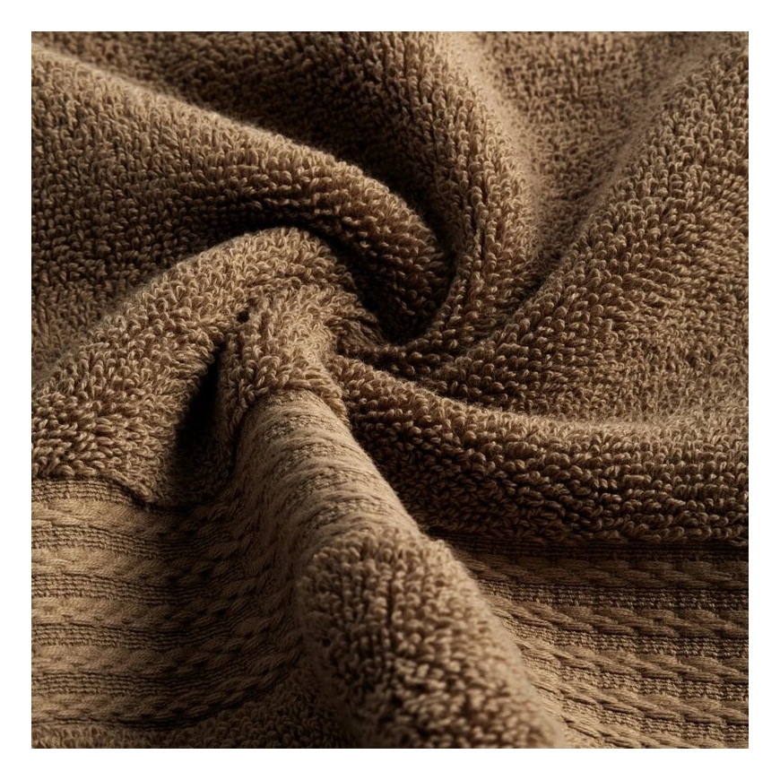 Eurofirany Towel RE/EGYPT/D.BROWN 50X90 (X6) 610 – 4