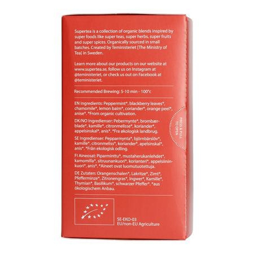 Teministeriet - Supertea Seven Herb Wellness - BIO 20 чайных пакетиков – 2