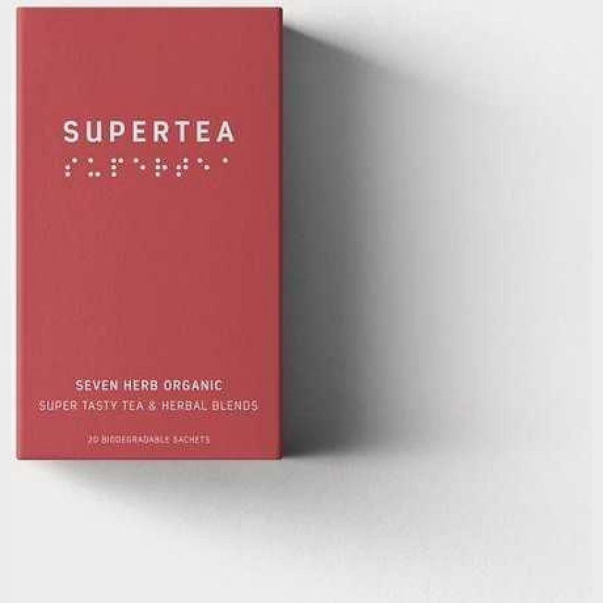 Teministeriet - Supertea Seven Herb Wellness - BIO 20 Tea Bags – 4