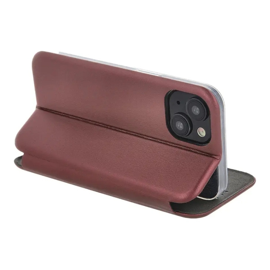Smart Diva book type phone case for iPhone 17 red – 5