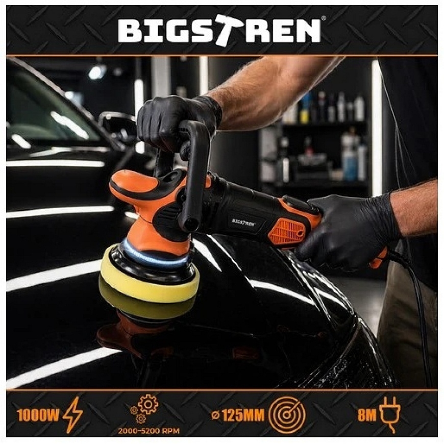 Polerka Bigstren 1000W Bigstreen auto poleerija – 2