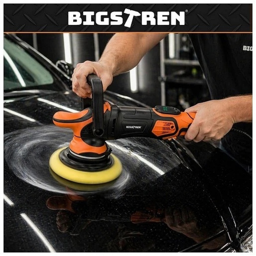 Полировщик Bigstren 1000W Bigstreen для автомобилей – 4