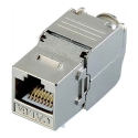 DATACOM Keystone RJ45 STP CAT6A ise lõikav HÕBE DATACOM Keystone RJ45 STP CAT6A ise lõikav HÕBE