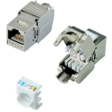 DATACOM Keystone RJ45 STP CAT6A ise lõikav HÕBE DATACOM Keystone RJ45 STP CAT6A ise lõikav HÕBE