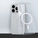 Slim чехол с поддержкой MagSafe для телефона iPhone 14 белый Slim чехол с поддержкой MagSafe для телефона iPhone 14 белый