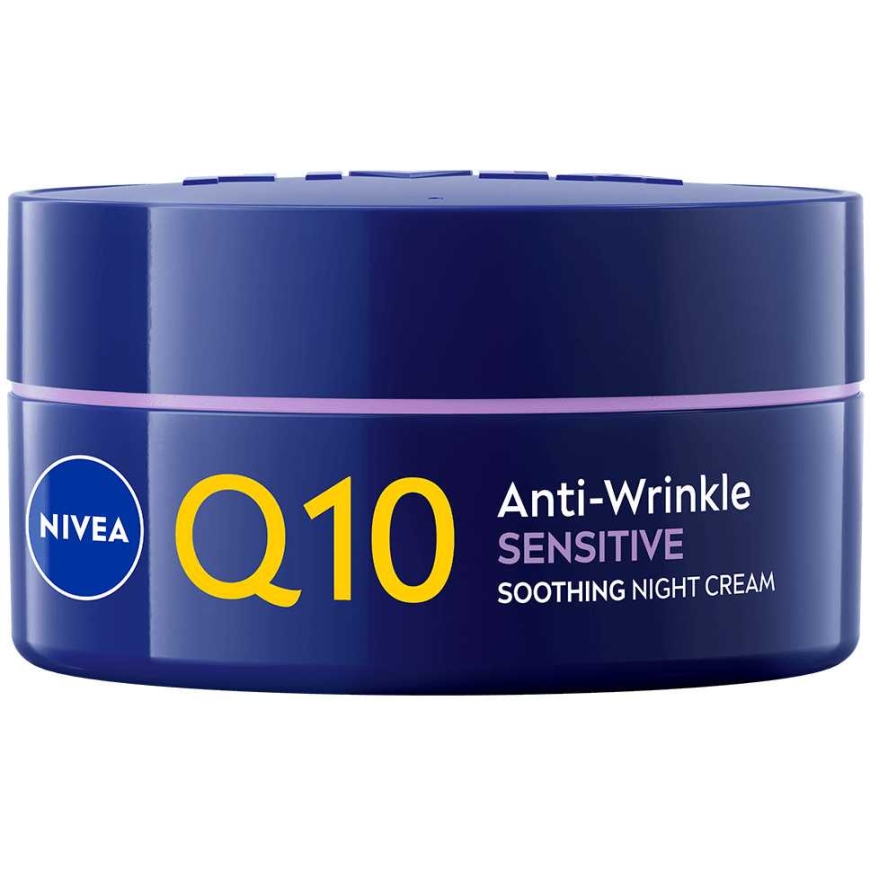 Nivea Q10 Sensitive naktinis kremas, 50 ml