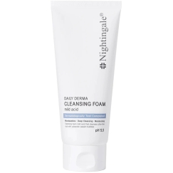 Sergio Tacchini Nightingale, Daily Derma, valomasis ir drėkinamasis valomasis putos, 140 ml, moterims