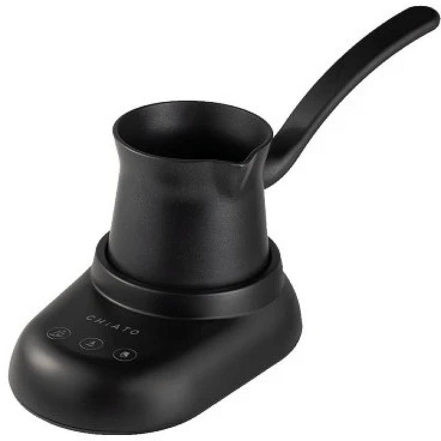 CHiATO potPLAY 3-in-1 Electric Turkish Coffee Pot, iki 250 ml - Juodas