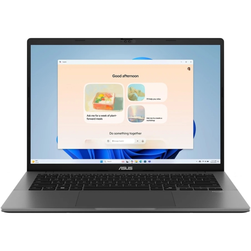 ASUS NTB Vivobook S14 (M3407KA-OLED020WZ) Laptop, Ryzen AI 5 330, 14" 1920 x 1200, 16GB, 512GB SSD, Radeon, W11 Home, Gray