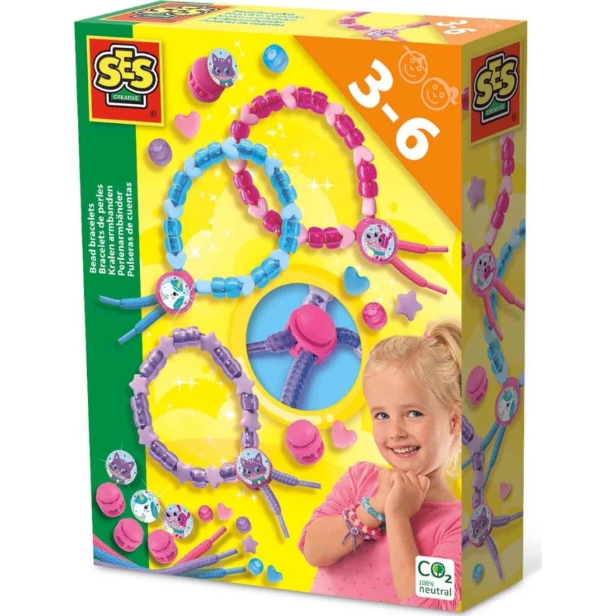 SES Creative - Karoliukų apyrankės - (S14047) – 2