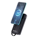 Dudao K15Pro väline akupank (powerbank) | 20 000 mAh | 22.5W | PD | USB-C, USB-A, Lightning | must