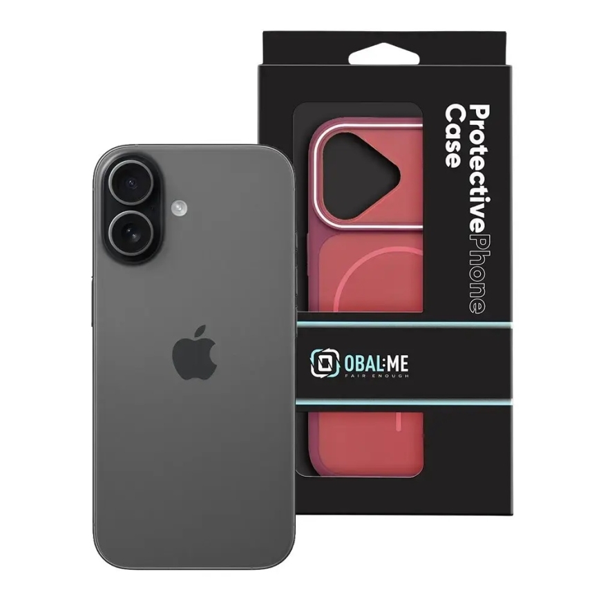 OBAL:ME MagNetix Delta telefono dėklas su MagSafe palaikymu iPhone 17 raudonas – 5