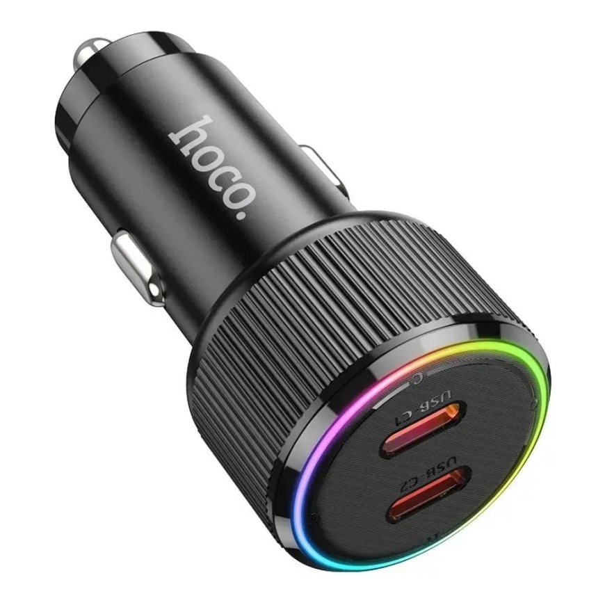 HOCO NZ14B car charger | 30W | PD, QC | USB-C | black – 2