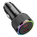 HOCO NZ14B autolaadija | 30W | PD, QC | USB-C | must HOCO NZ14B autolaadija | 30W | PD, QC | USB-C | must