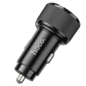 HOCO NZ14B automobilinis įkroviklis | 30W | PD, QC | USB-C | juodas HOCO NZ14B automobilinis įkroviklis | 30W | PD, QC | USB-C | juodas