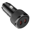 HOCO NZ14B auton laturi | 30W | PD, QC | USB-C | musta HOCO NZ14B auton laturi | 30W | PD, QC | USB-C | musta