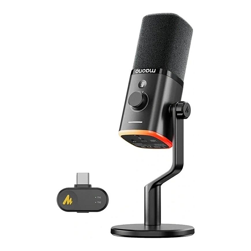 MAONO PD100W Dynamic Microphone (Black)