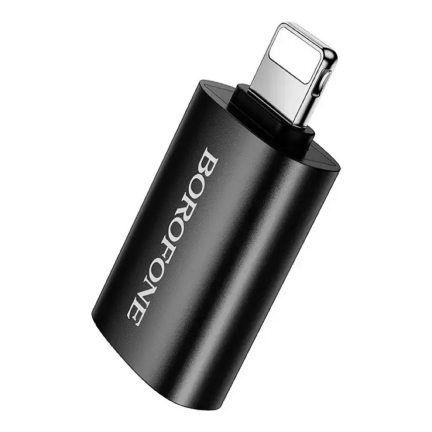 Адаптер Borofone BV26 - USB на Lightning - черный – 2