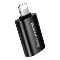 Borofone Adapter BV26 - USB to Lightning - black Borofone Adapter BV26 - USB to Lightning - black