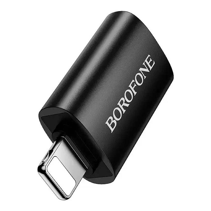 Borofone Adapteris BV26 - USB uz Lightning - melns – 4