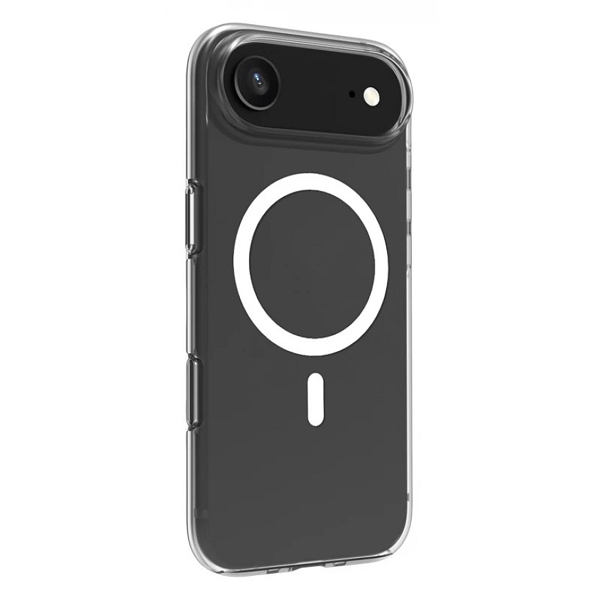 Puhelinsuoja - Roobix Clarion MagSafe -suojakuori iPhone 17 Air, TPU/PC, läpinäkyvä