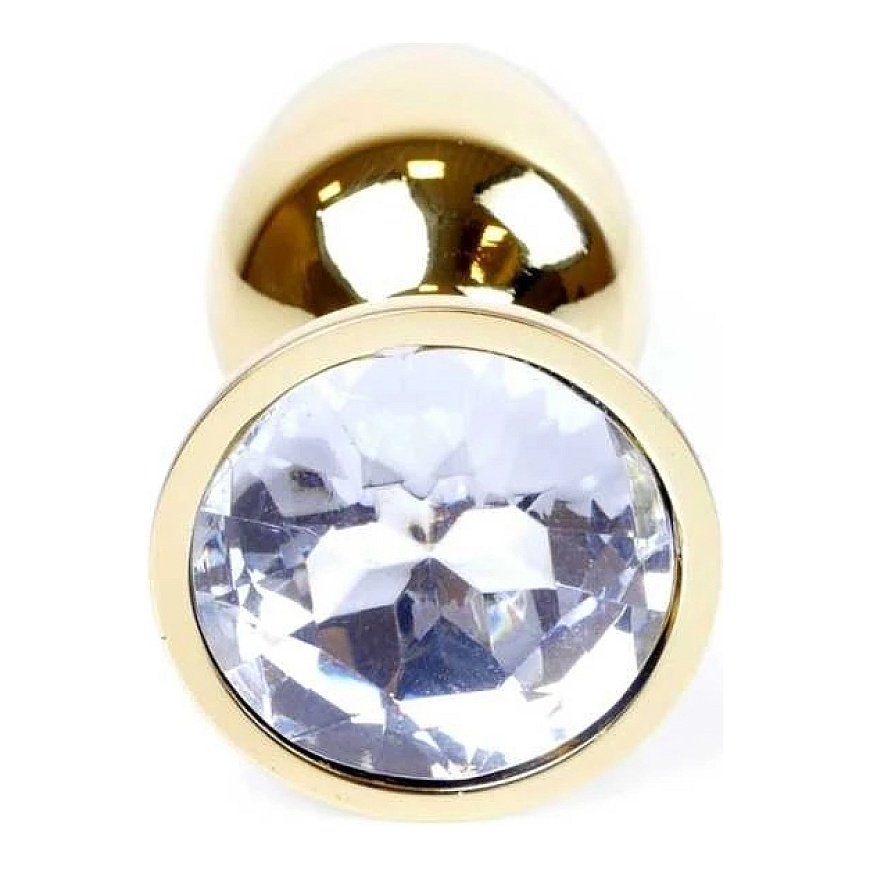 B Series Heavyfun B series Heavyfun decorative steel anal plug, metal crystal, 7cm – 2