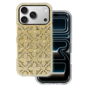 Flower phone case for iPhone 17 Air gold Flower phone case for iPhone 17 Air gold