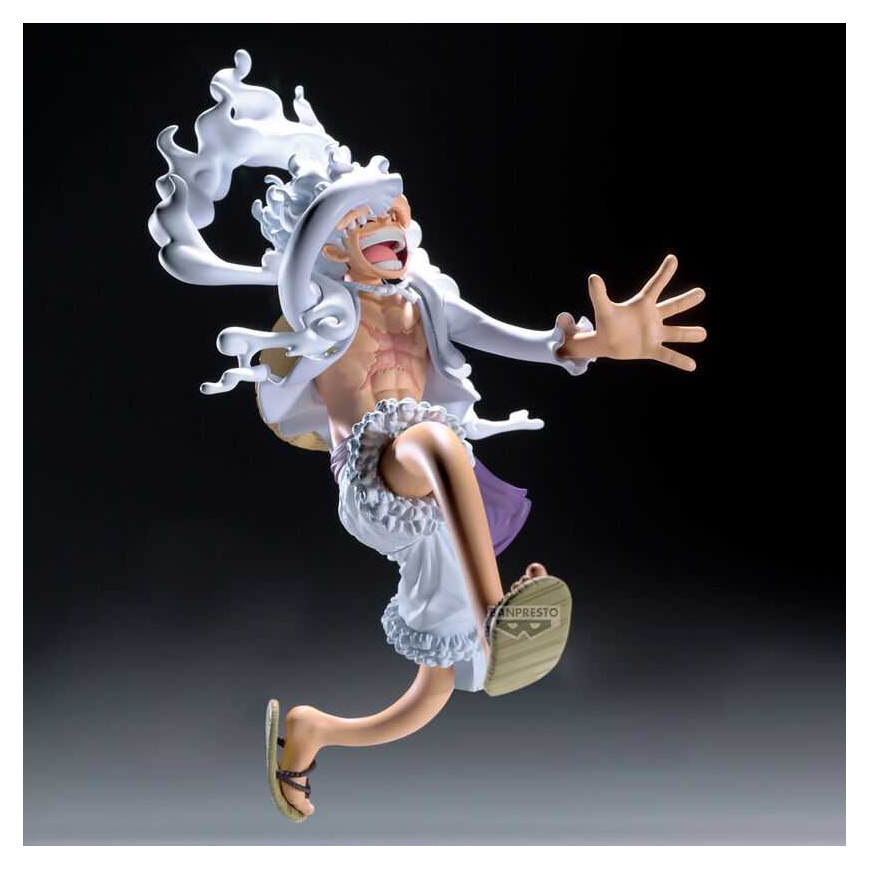 Banpresto One Piece Grandista Monkey D Luffy Gear 5 figūra 27 cm – 3