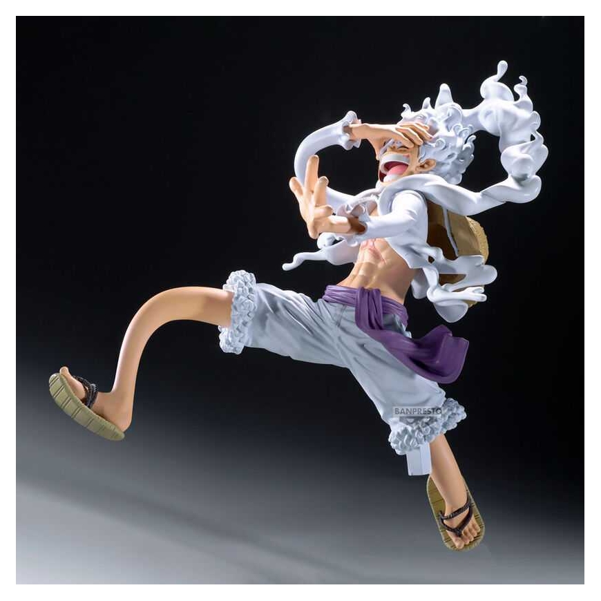 Banpresto One Piece Grandista Monkey D Luffy Gear 5 figūra 27 cm – 4